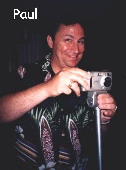 Paul having fun with all this newfangled technology