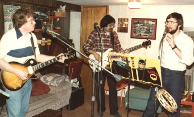 Practicing in someone's basement
